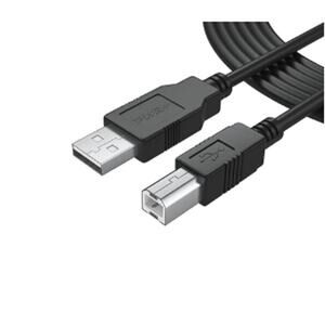 6Ft Long Cable USB 2.0 Type-A to Type-B High Speed Cord for Audio Interface